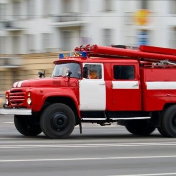 У Старому Лисці горіла господарська будівля