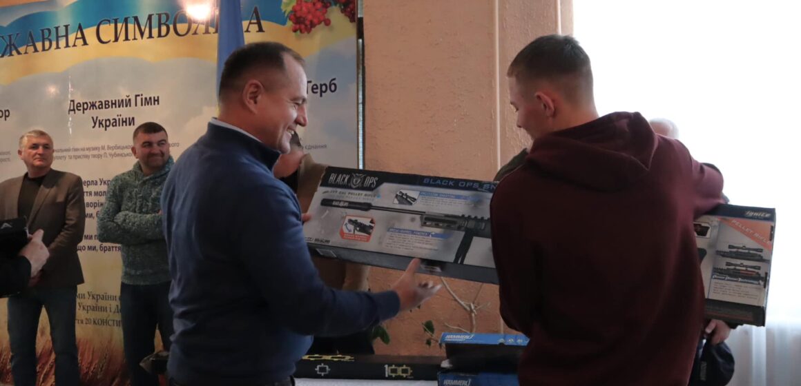В одному із коломийських ліцеїв запрацював оновлений тир для школярів