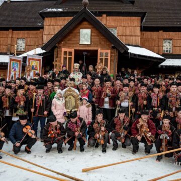 Як на Прикарпатті відроджували стародавній християнський обряд «Гуцульської Коляди»