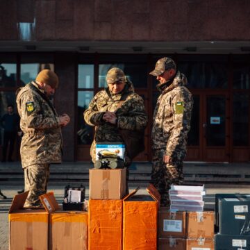 Військовим для оборони неба на Прикарпатті передали обладнання на понад 3 мільйони гривень