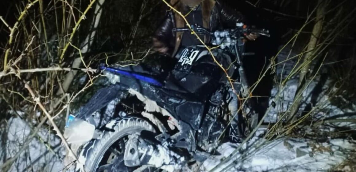 Не встиг далеко втекти: верховинські поліцейські оперативно затримали крадія мотоцикла (ФОТО)
