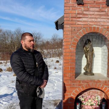 У Калуші на військовому цвинтарі часів Першої світової війни освятили капличку Співстраждальної Божої Матері (ФОТО)