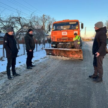На Косівщині робоча група перевіряла стан зимового утримання автошляхів (ФОТО)