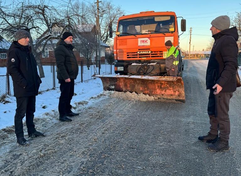На Косівщині робоча група перевіряла стан зимового утримання автошляхів (ФОТО)