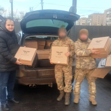 В межах першої цьогорічної волонтерської поїздки з Івано-Франківська на передову відвезли майже 300 дронів