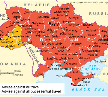 Із червоного у жовтий рівень небезпеки перевели чотири області західної частини України
