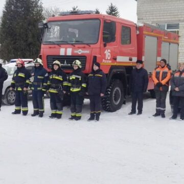 На Рогатинщині екстрені служби відпрацювали алгоритм дій при виникненні надзвичайних ситуацій воєнного характеру