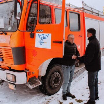 Вигодська громада отримала пожежну машину від німецьких друзів з міста Зіндельфінген