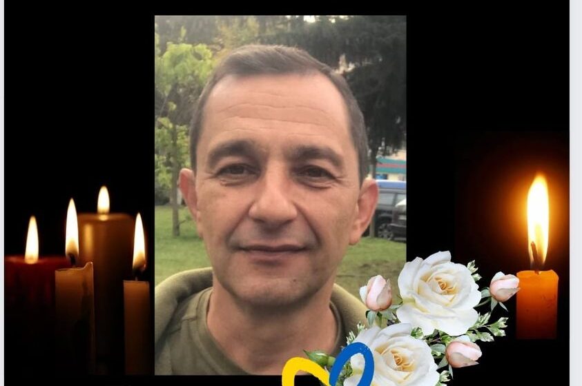 Бурштинська громада втратила ще одного захисника: на Харківському напрямку загинув 52-річний гранатометник Дмитро Крамаренко