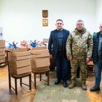 Для Державної Спеціальної Служби Транспорту передали з Івано-Франківська дрони