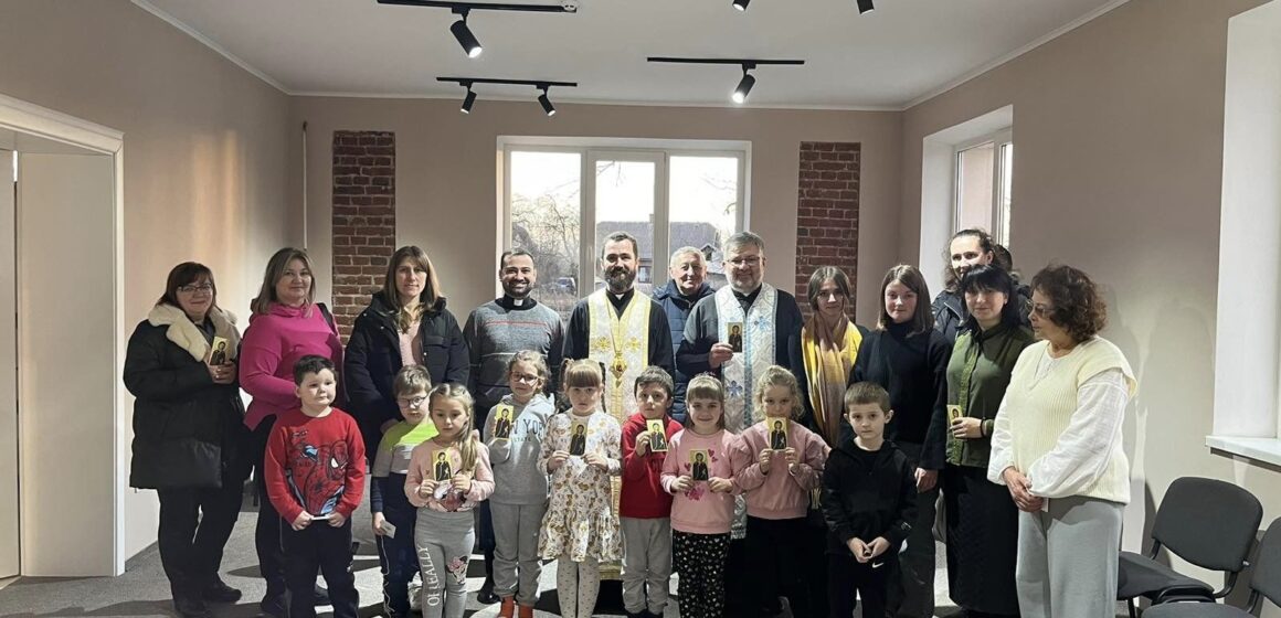 Владика Микола відвідав парафіяльний центр  при парафії св. влкмч. Юрія в Угорниках