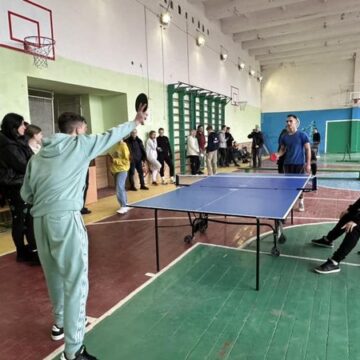 «Ліга кращих»: у Надвірній відбулися змагання з настільного тенісу