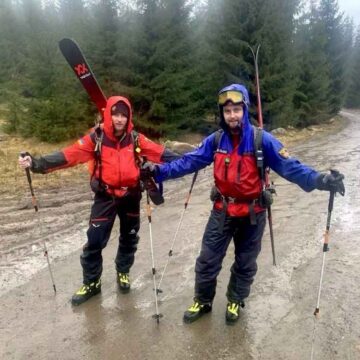 Команда гірських рятувальників з Прикарпаття посіла призове місце у змаганнях з лижного туризму 