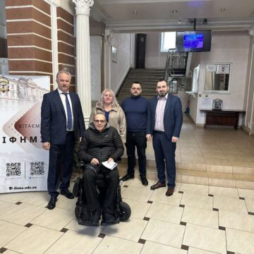 В ІФНМУ облаштують безбар’єрний простір для людей з особливими потребами В ІФНМУ облаштують безбар’єрний простір для людей з особливими потребами