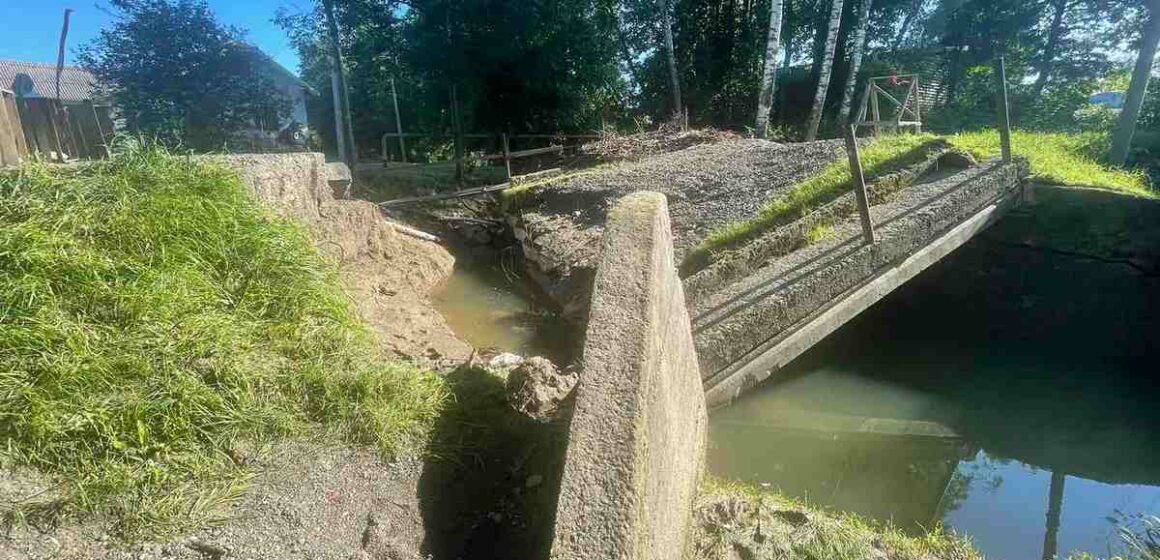 На Коломийщині відновлять міст пошкоджений стихією