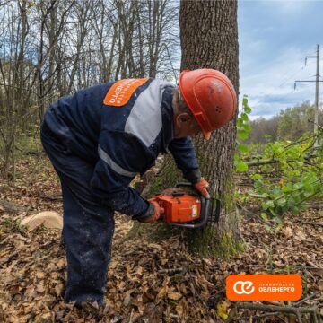 Прикарпатські енергетики планують розчистити понад 1600 км траси електроліній Прикарпатські енергетики планують розчистити понад 1600 км траси електроліній