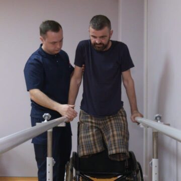 Роман Фуштей, який втратив ноги під Авдіївкою, проходить реабілітацію в Івано-Франківську Роман Фуштей, який втратив ноги під Авдіївкою, проходить реабілітацію в Івано-Франківську