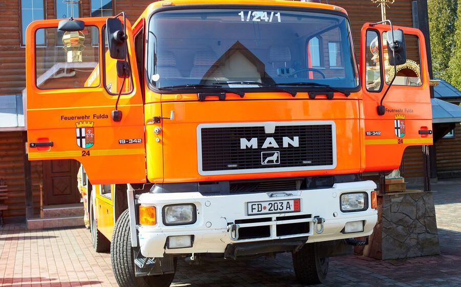 Франківські МАРСіани отримали сучасну пожену машину від німецьких благодійників (ФОТО)