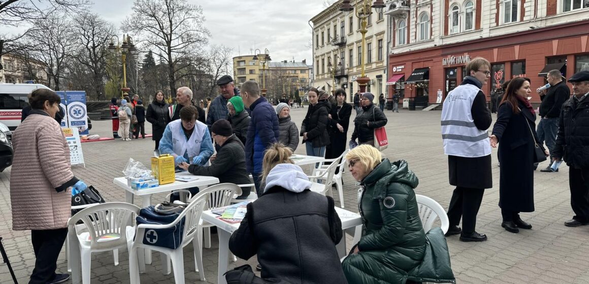Під час «Дня здоров’я» в Івано-Франківську у 42% пацієнтів виявлено порушення стану здоров’я