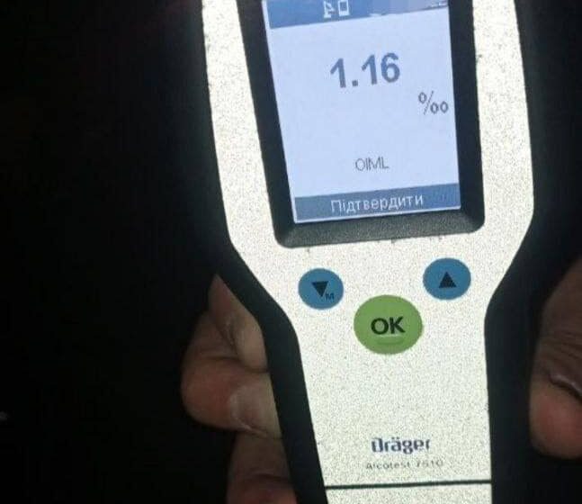 За вихідні франківські патрульні виявили одинадцять керманичів напідпитку
