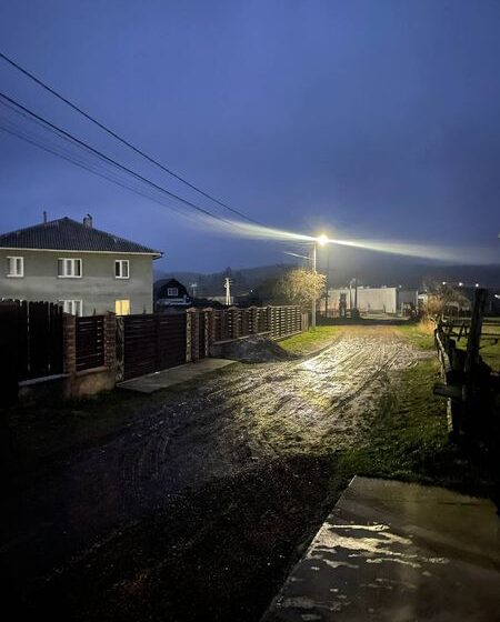 У Болехівській громаді розвивають мережі вуличного освітлення