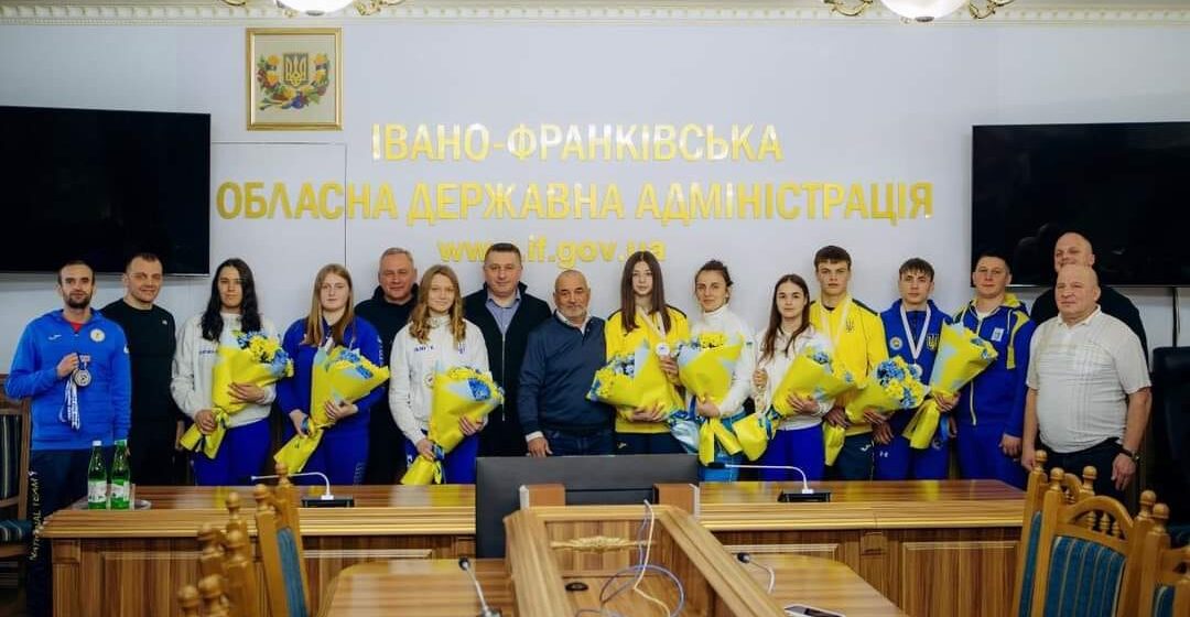 Прикарпатських спортсменів привітали з черговими досягненнями