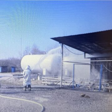 На Франківщині горів газ на насосно-перекачувальній станції: на пожежі травмувався чоловік (ФОТОФАКТ)