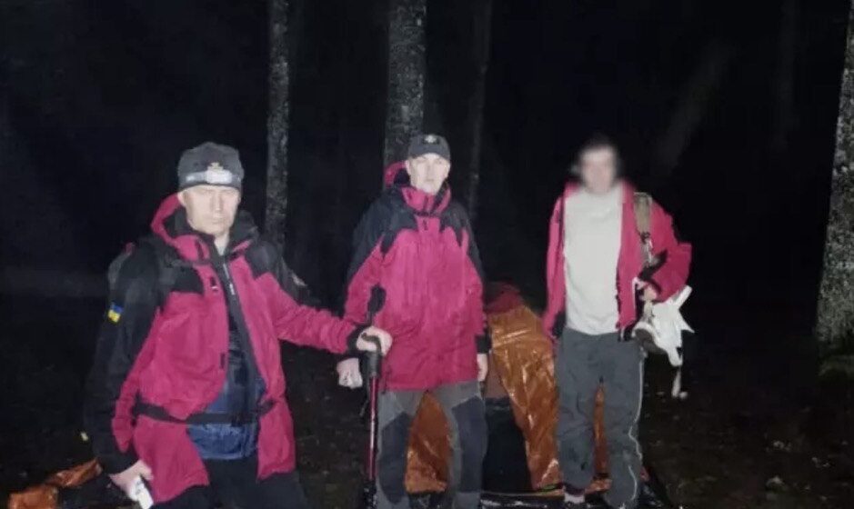Втратив орієнтир: рятувальники розшукали заблуканого в горах туриста
