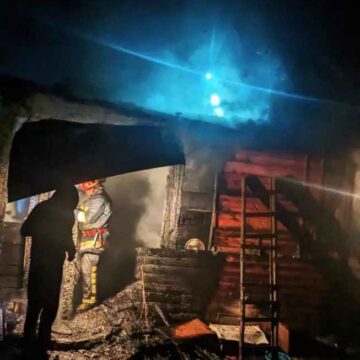 На Надвірнянщині горів житловий будинок На Надвірнянщині горів житловий будинок