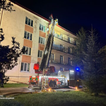 В Яремче горіла лікарня