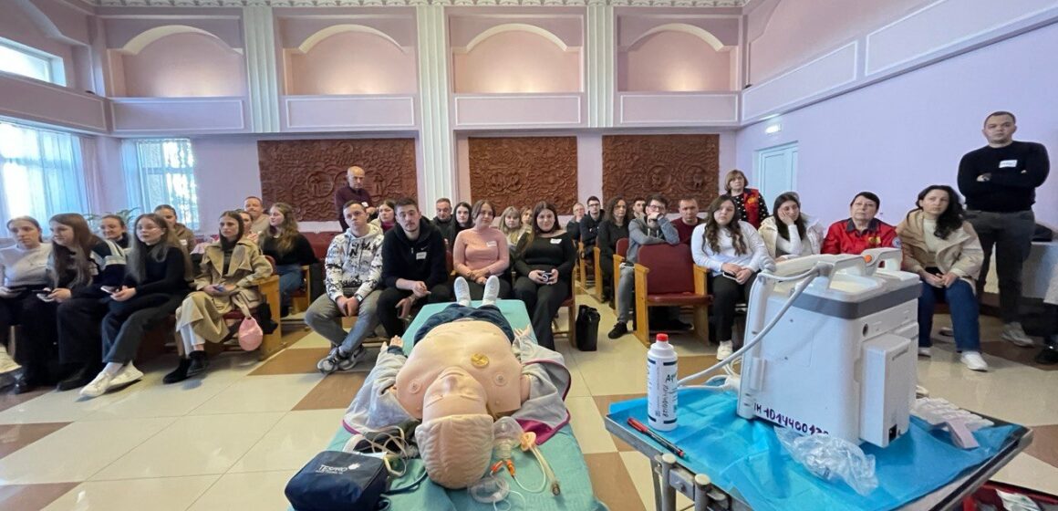 У навчально-тренувальному відділі обласної «швидкої» завершились чергові навчання з польськими колегами (ФОТО)