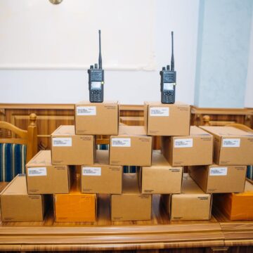 Для нацгвардійців з Прикарпаття передали засоби зв’язку на майже пів мільйона гривень