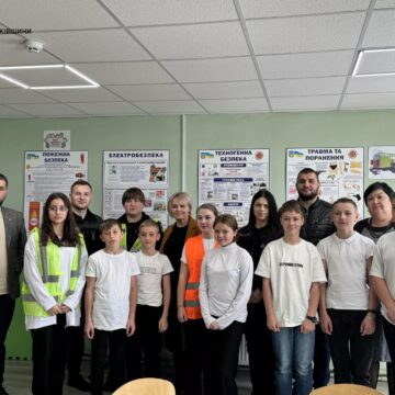 В Угринівській громаді відкрили одразу два класи безпеки (ФОТО)