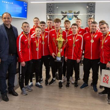 У Івано-Франківську нагородили Чемпіонів України з футзалу