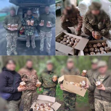 В Івано-Франківську триває збір посилок для захисників до Великодня