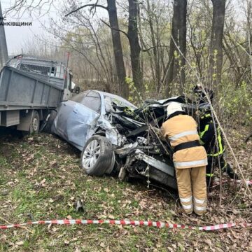 Рятувальники ліквідували наслідки смертельної ДТП в  Ямницькій ТГ
