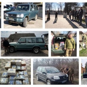 З Ямницької громади передали автомобілі та гуманітарний вантаж для Захисників