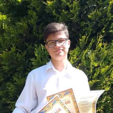Калуський одинадцятикласник Валентин Тимчишин став лауреатом премії імені Дмитра Бахматюка