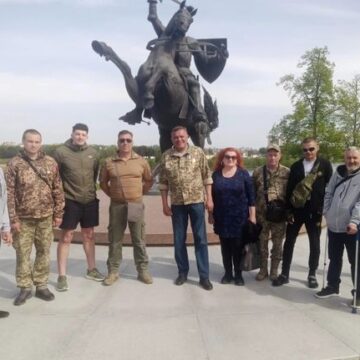 Восьмеро калуських військовослужбовців, які отримали поранення на фронті, повернулися додому з реабілітації (ФОТО)