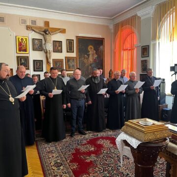 В Коломиї відбулося перше засідання новообраної Пресвітерської ради УГКЦ В Коломиї відбулося перше засідання новообраної Пресвітерської ради УГКЦ