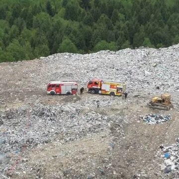 Цьогоріч на Прикарпатті виникло вже дев’ять пожеж на сміттєзвалищах