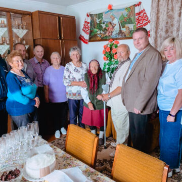 Мешканка Вигодської громади Євдокія Клим сьогодні відзначає 100-річний ювілей
