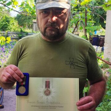 Військовослужбовця з міста Тлумача Петра Німого нагороджено відзнакою «За оборону України».