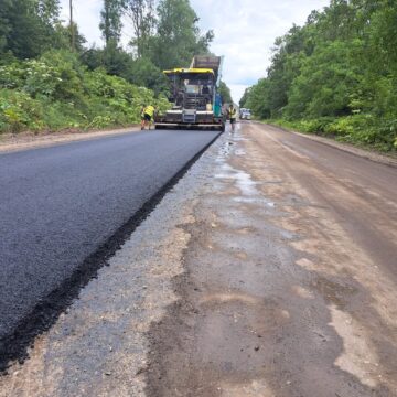На автошляху від Калуша до межі з Львівщиною розпочався ремонт (ФОТО)