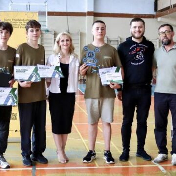 Коломийський ліцей №5 – переможець обласних змагань операторів дронів Drone Racing 2024