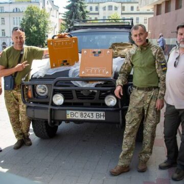З Івано-Франківська передали РЕБи захисникам