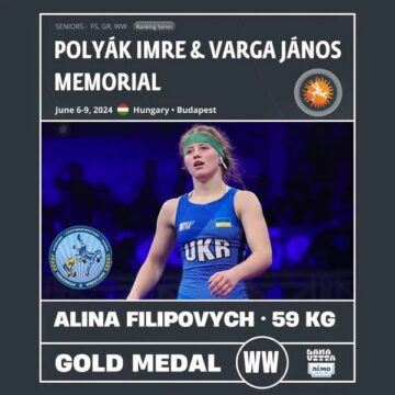 “Золото” і “бронза”: спортсменки з Прикарпаття здобули медалі на міжнародному турнірі з боротьби
