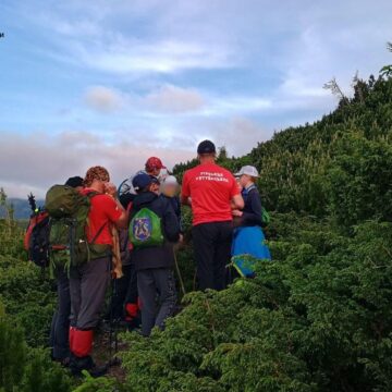 Двоє дорослих та семеро дітей заблукали під час спуску з Говерли Двоє дорослих та семеро дітей заблукали під час спуску з Говерли