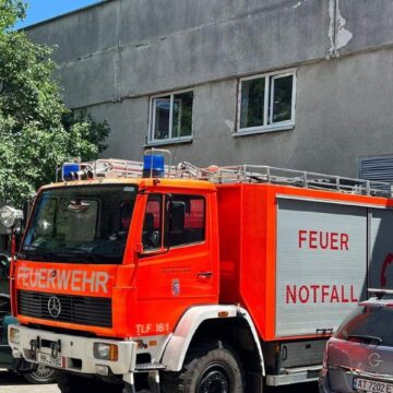 Німці передали Івано-Франківську пожежний автомобіль для потреб громади Німці передали Івано-Франківську пожежний автомобіль для потреб громади