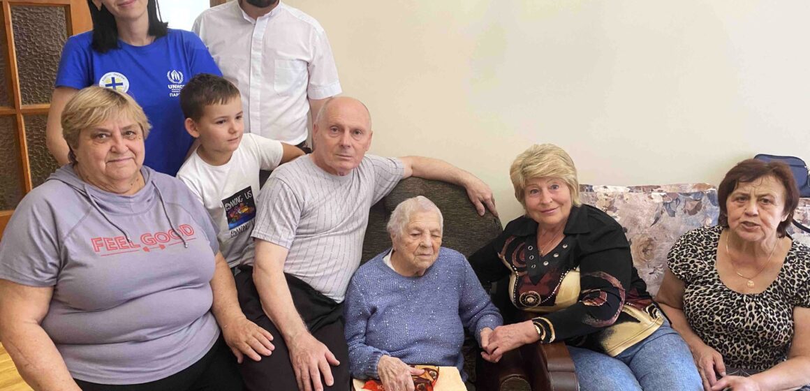 У Долині відзначила 100-літній ювілей Ірина Зімовець, яка переїхала на Прикарпаття з Ізюма